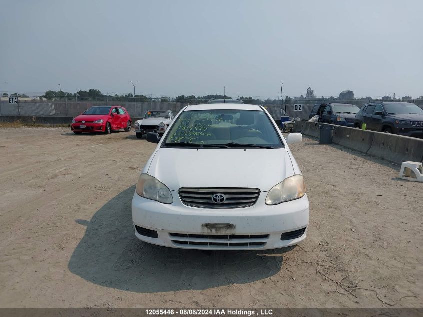 2004 Toyota Corolla Ce/Le/S VIN: 2T1BR32E04C819434 Lot: 12055446
