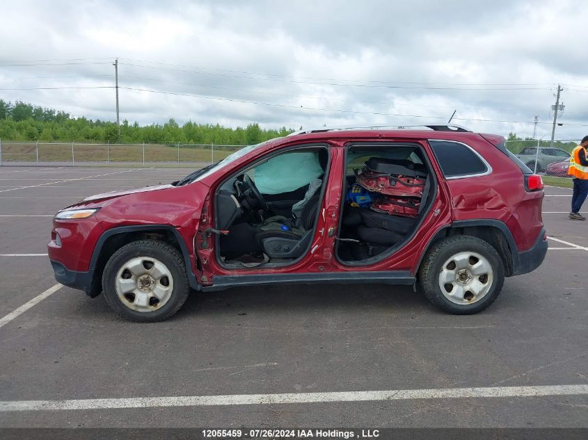 2015 Jeep Cherokee North VIN: 1C4PJMCS5FW789445 Lot: 12055459