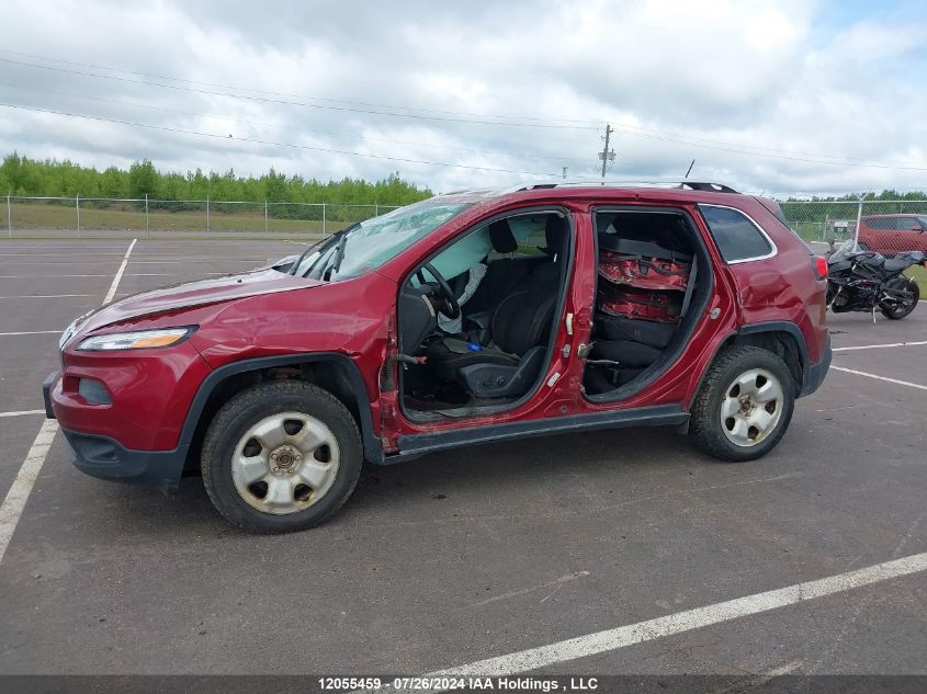2015 Jeep Cherokee North VIN: 1C4PJMCS5FW789445 Lot: 12055459