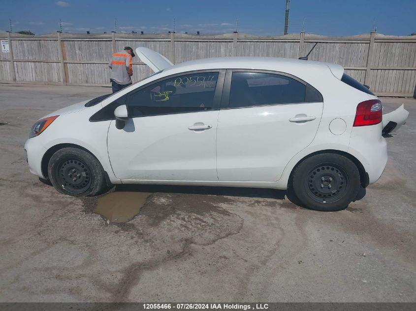 2012 Kia Rio VIN: KNADM5A30C6754901 Lot: 12055466