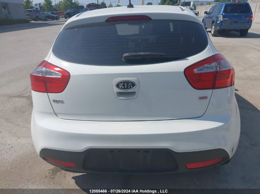 2012 Kia Rio VIN: KNADM5A30C6754901 Lot: 12055466