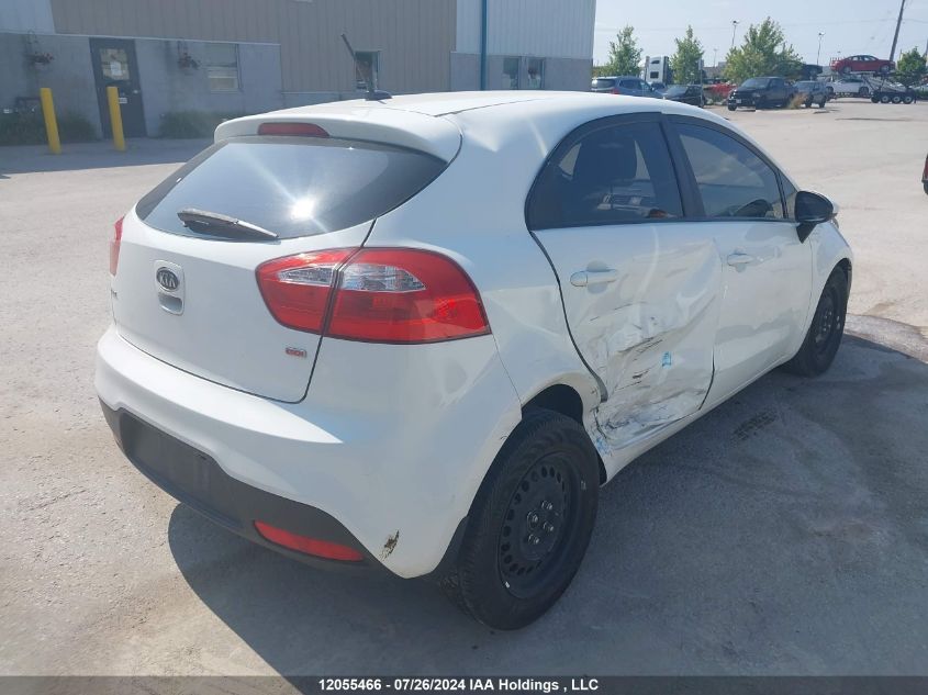 2012 Kia Rio VIN: KNADM5A30C6754901 Lot: 12055466