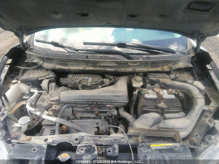 2017 Nissan Rogue Sv/Sl VIN: 5N1AT2MV8HC891867 Lot: 12055483