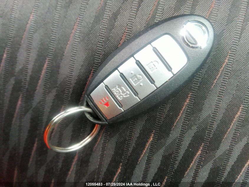 2017 Nissan Rogue Sv/Sl VIN: 5N1AT2MV8HC891867 Lot: 12055483