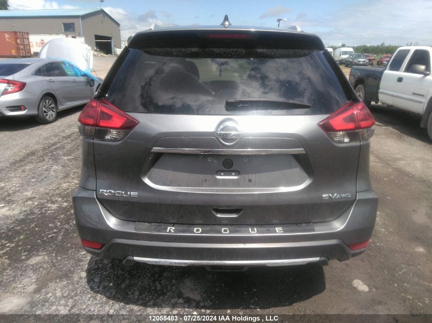 2017 Nissan Rogue Sv/Sl VIN: 5N1AT2MV8HC891867 Lot: 12055483