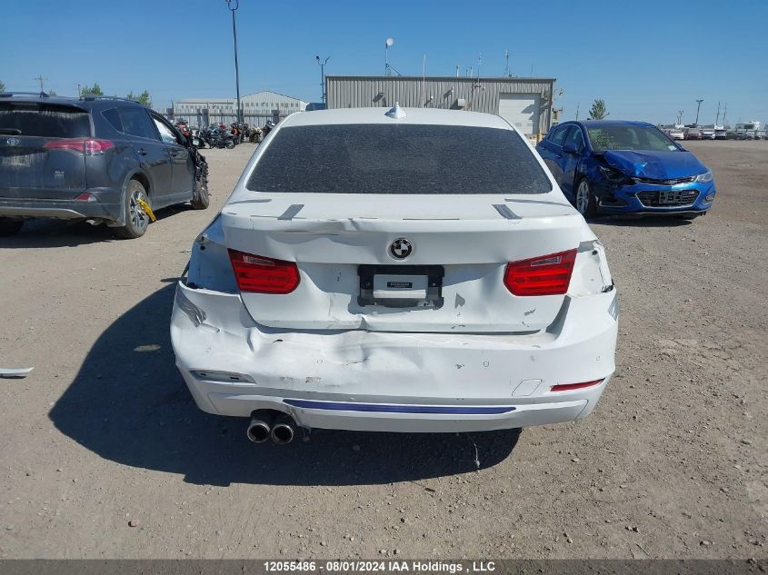 2015 BMW 3 Series VIN: WBA3B3C53FF547976 Lot: 12055486