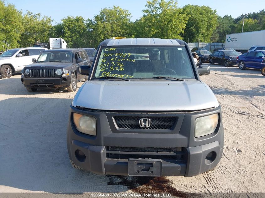 2006 Honda Element Ex VIN: 5J6YH28726L801376 Lot: 12055489
