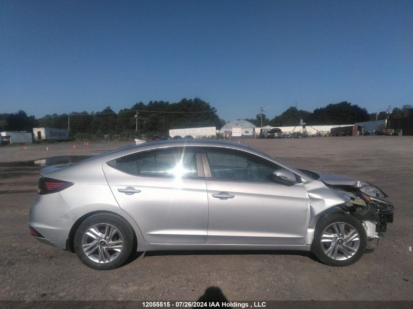 2020 Hyundai Elantra Preferred Auto Ivt VIN: KMHD84LFXLU956127 Lot: 12055515