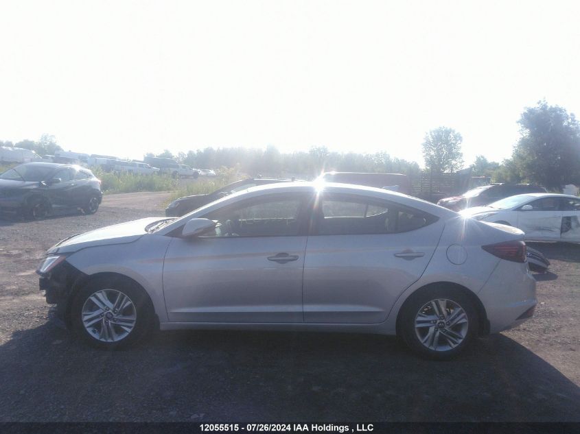 2020 Hyundai Elantra Preferred Auto Ivt VIN: KMHD84LFXLU956127 Lot: 12055515