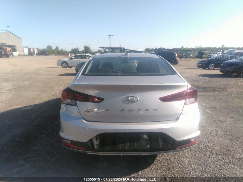 2020 Hyundai Elantra Preferred Auto Ivt VIN: KMHD84LFXLU956127 Lot: 12055515