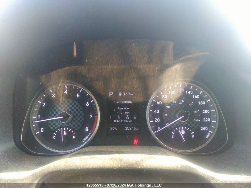 2020 Hyundai Elantra Preferred Auto Ivt VIN: KMHD84LFXLU956127 Lot: 12055515