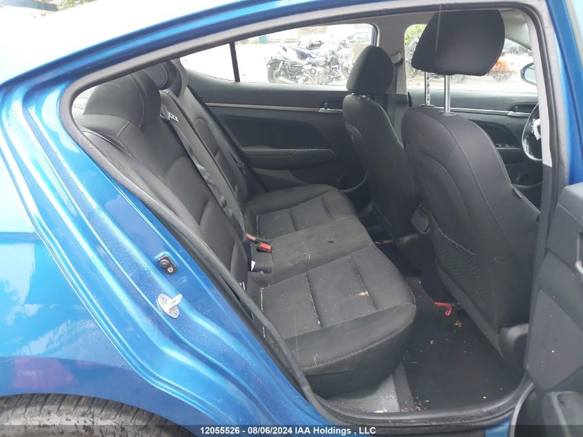 2017 Hyundai Elantra Gl VIN: KMHD84LF4HU252142 Lot: 12055526