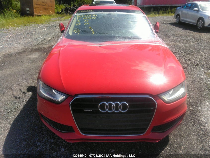2015 Audi A4 VIN: WAUBFCFL8FN029488 Lot: 12055540