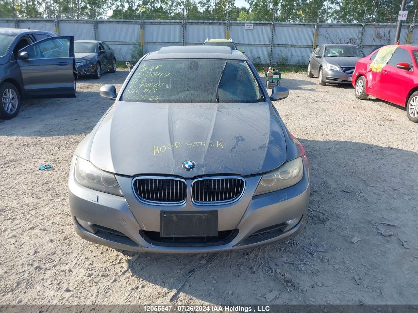 2010 BMW 3 Series VIN: WBAPK7C52AA458060 Lot: 12055547