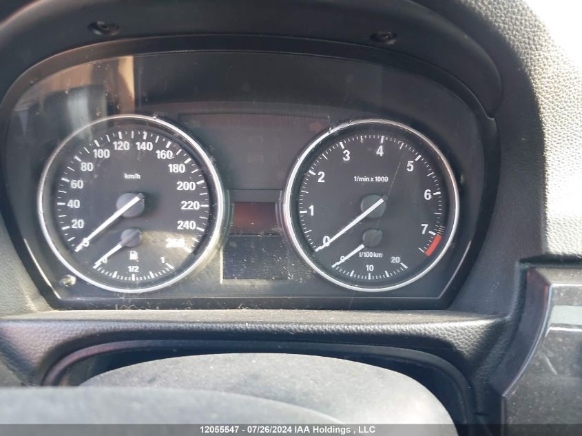 2010 BMW 3 Series VIN: WBAPK7C52AA458060 Lot: 12055547