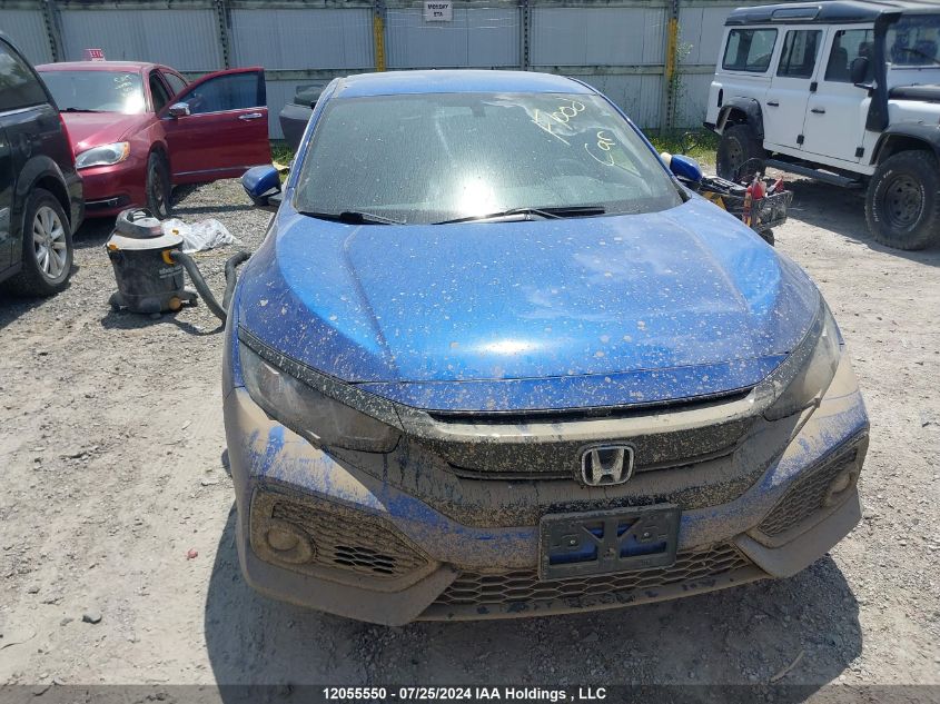 2018 Honda Civic Lx VIN: SHHFK7G21JU300894 Lot: 12055550