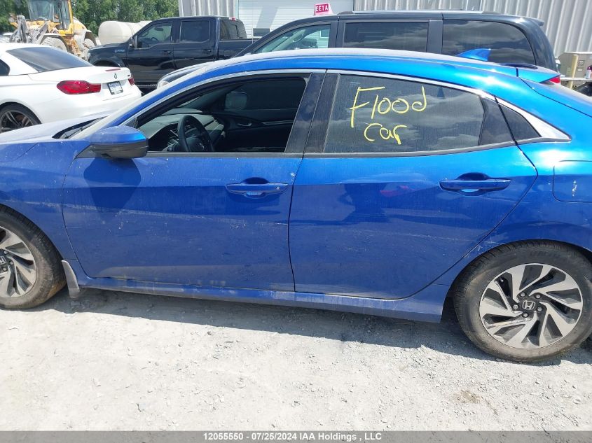 2018 Honda Civic Lx VIN: SHHFK7G21JU300894 Lot: 12055550