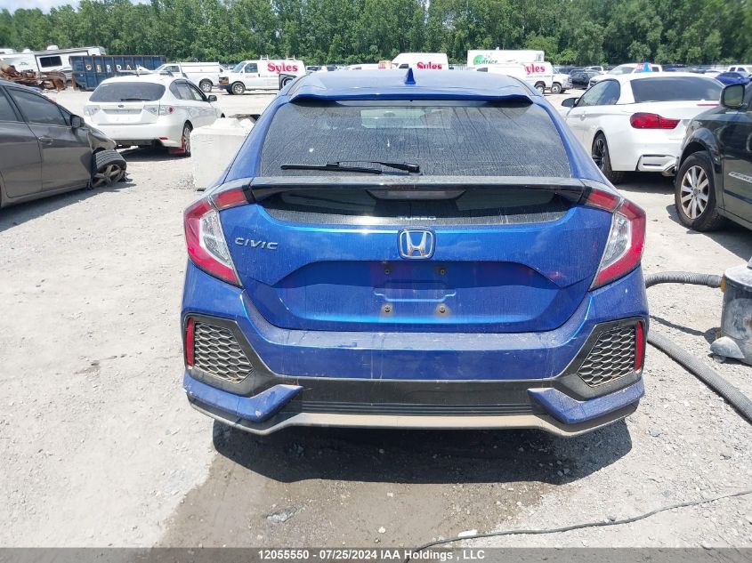 2018 Honda Civic Lx VIN: SHHFK7G21JU300894 Lot: 12055550