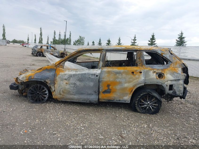 2019 Toyota Highlander VIN: 5TDJZRFH5KS610407 Lot: 12055565