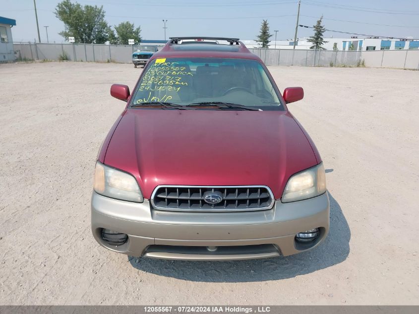 2003 Subaru Outback VIN: 4S3BH686237621717 Lot: 12055567