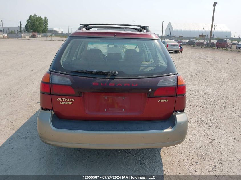 2003 Subaru Outback VIN: 4S3BH686237621717 Lot: 12055567