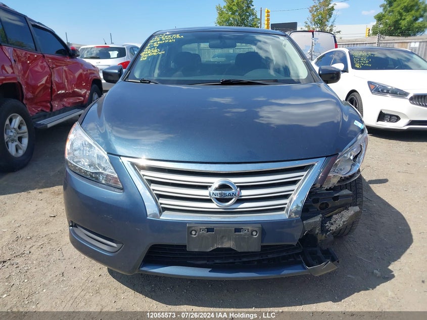 2015 Nissan Sentra S/Sv/Sr/Sl VIN: 3N1AB7AP0FL650724 Lot: 12055573