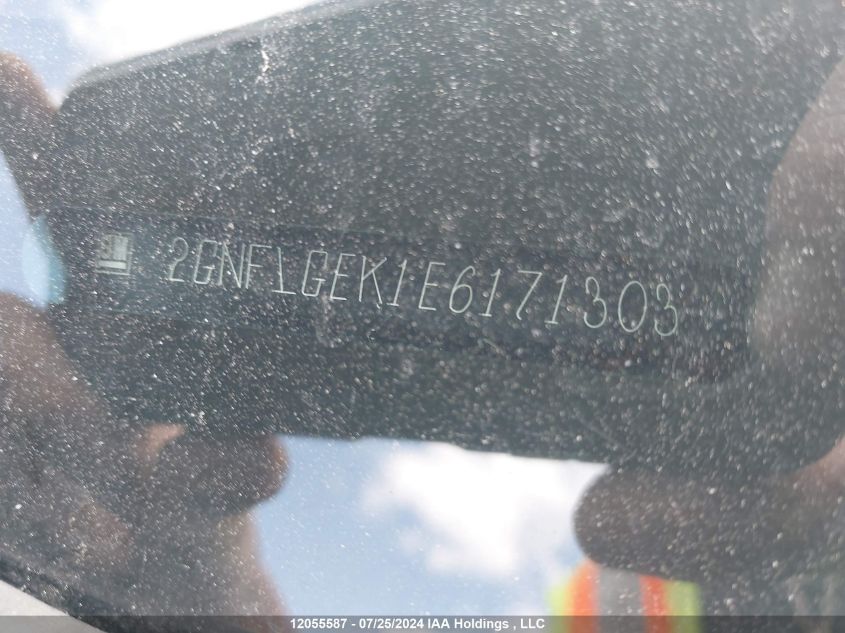 2014 Chevrolet Equinox Lt VIN: 2GNFLGEK1E6171303 Lot: 12055587