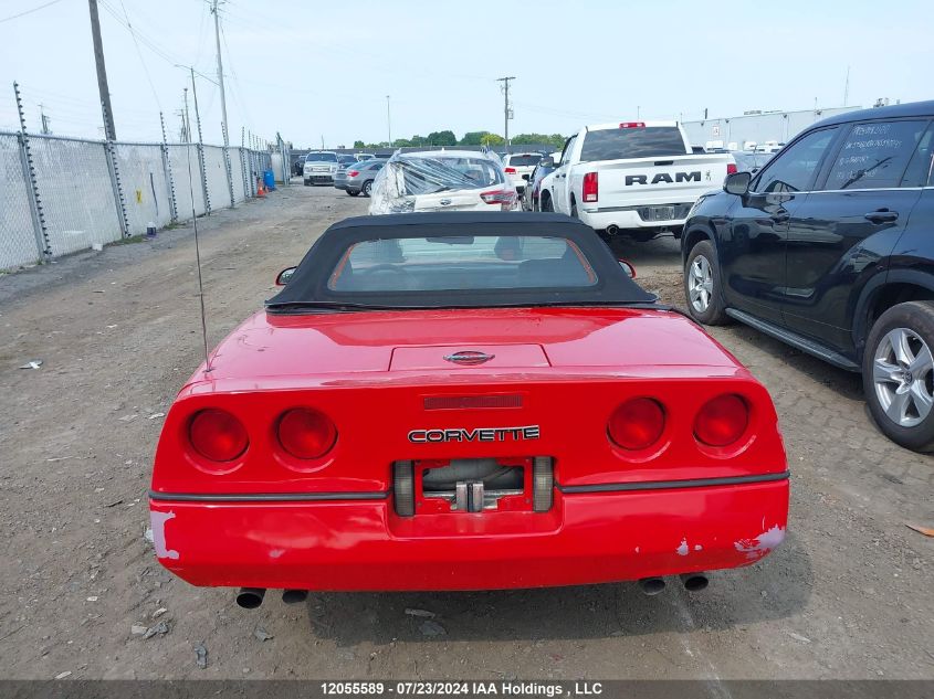 1987 Chevrolet Corvette VIN: 1G1YY3186H5116148 Lot: 12055589