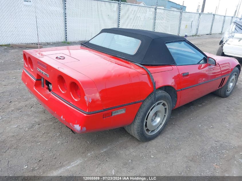 1987 Chevrolet Corvette VIN: 1G1YY3186H5116148 Lot: 12055589