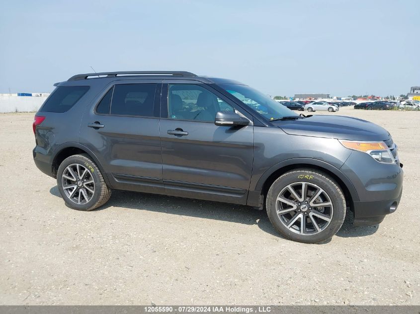 2015 Ford Explorer VIN: 1FM5K8D81FGA71895 Lot: 12055590