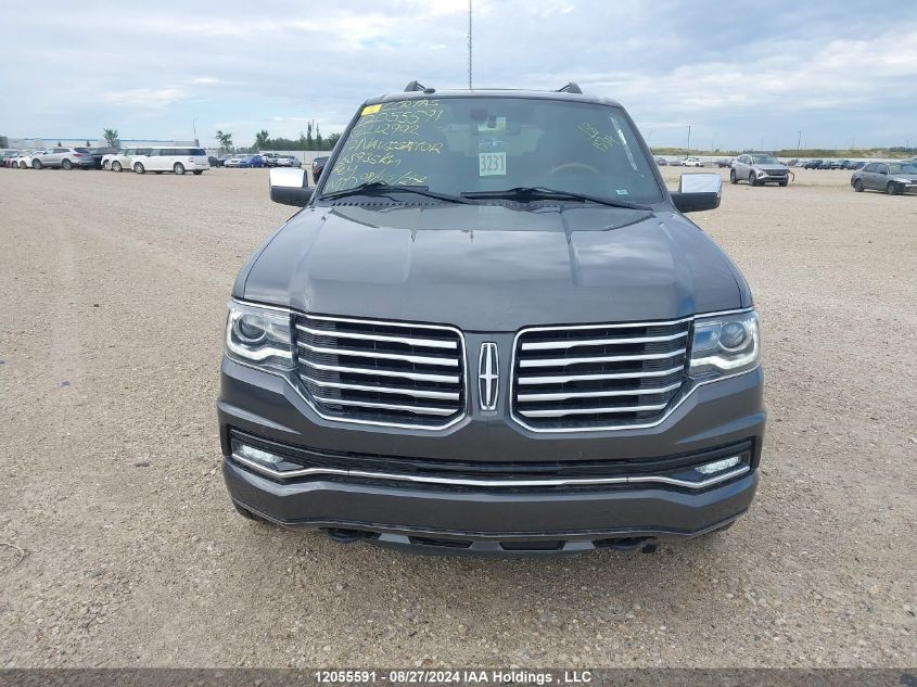 2017 Lincoln Navigator Select VIN: 5LMJJ2JT7HEL12992 Lot: 12055591