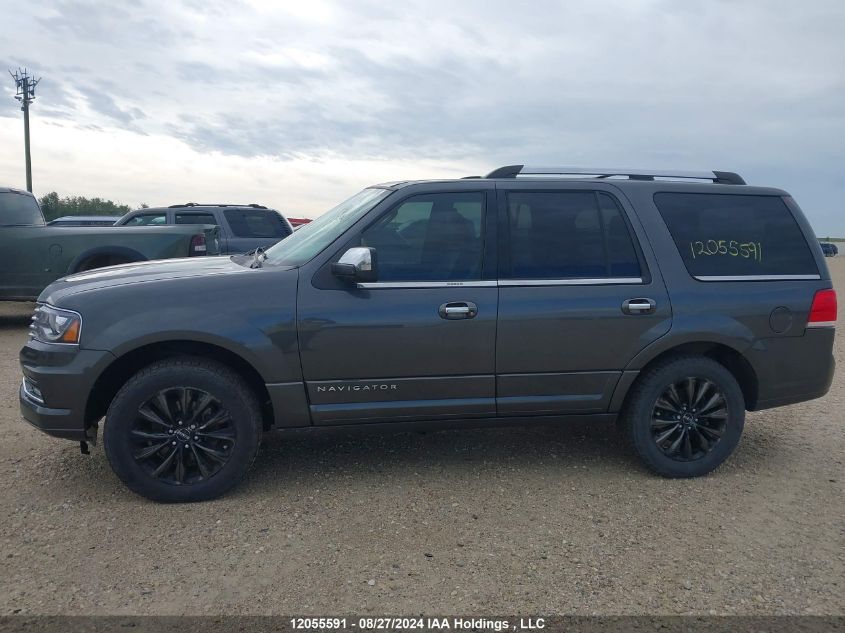 2017 Lincoln Navigator Select VIN: 5LMJJ2JT7HEL12992 Lot: 12055591