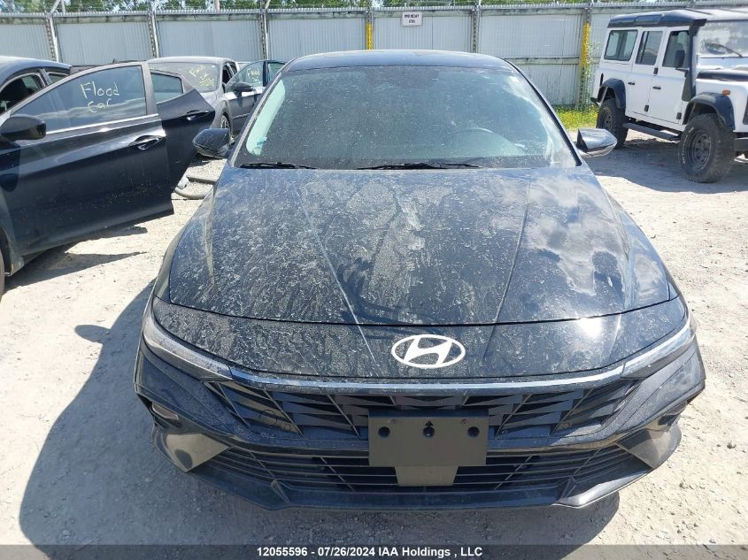 2024 Hyundai Elantra VIN: KMHLN4DJ3RU102595 Lot: 12055596