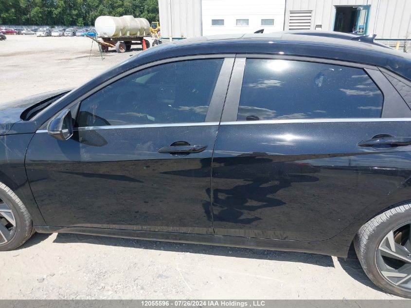 2024 Hyundai Elantra VIN: KMHLN4DJ3RU102595 Lot: 12055596