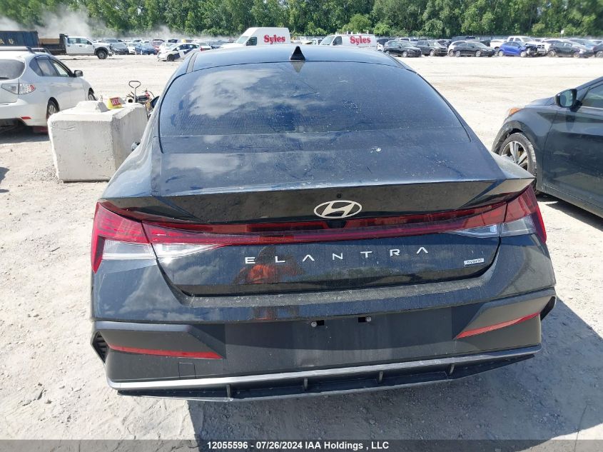 2024 Hyundai Elantra VIN: KMHLN4DJ3RU102595 Lot: 12055596