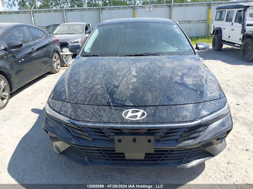 2024 Hyundai Elantra VIN: KMHLN4DJ3RU102595 Lot: 12055596