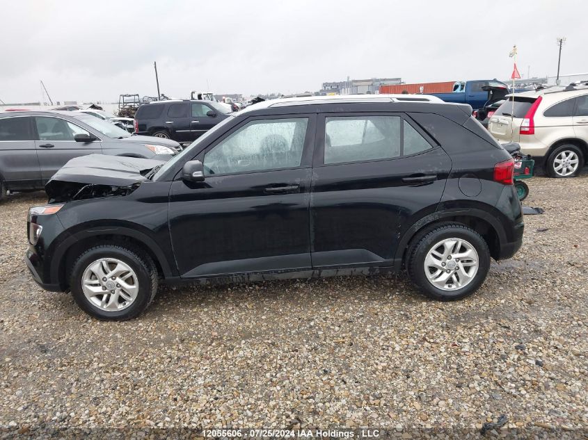 2021 Hyundai Venue Sel/Denim VIN: KMHRC8A33MU128328 Lot: 12055606