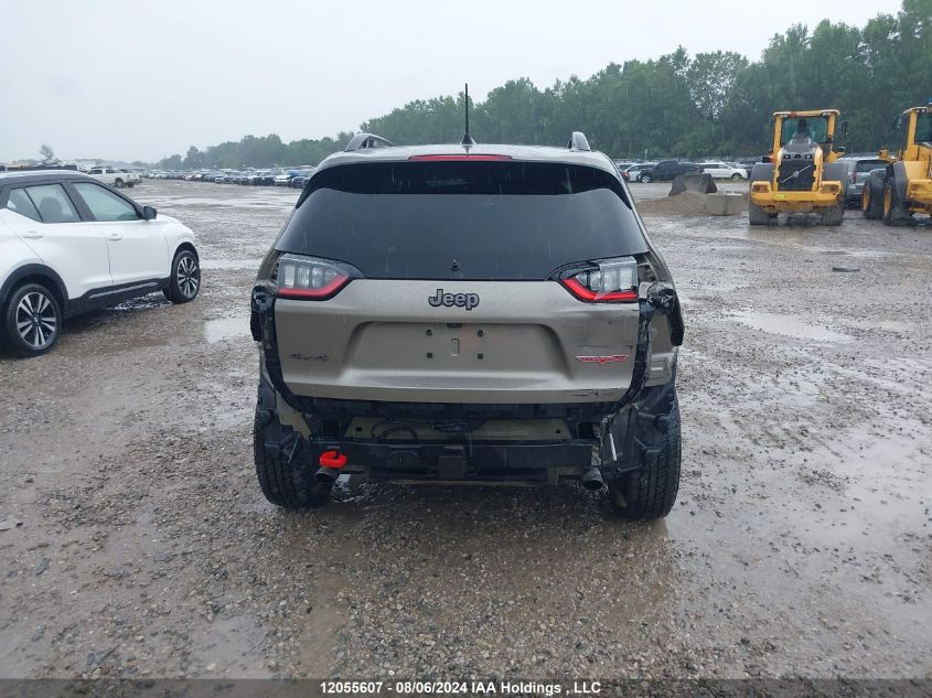 2019 Jeep Cherokee Trailhawk VIN: 1C4PJMBX0KD317768 Lot: 12055607