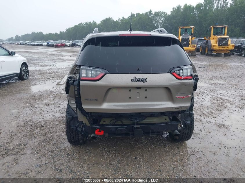 2019 Jeep Cherokee Trailhawk VIN: 1C4PJMBX0KD317768 Lot: 12055607