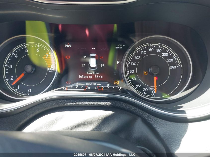 2019 Jeep Cherokee Trailhawk VIN: 1C4PJMBX0KD317768 Lot: 12055607