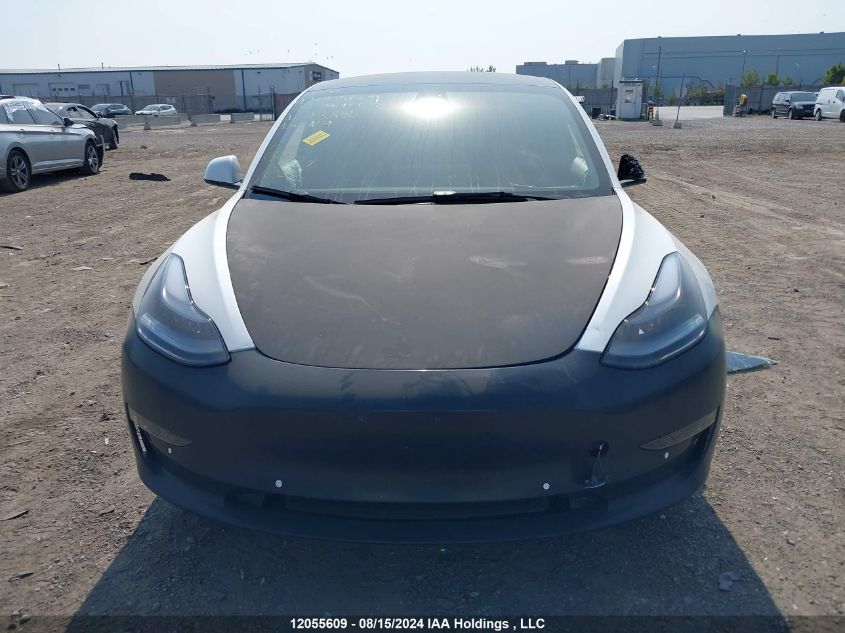 2022 Tesla Model 3 VIN: 5YJ3E1EB5NF178882 Lot: 12055609