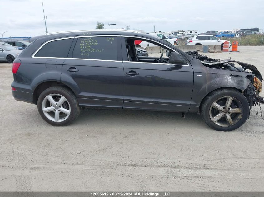 2008 Audi Q7 4.2 Quattro S-Line VIN: WA1EV64L48D063700 Lot: 12055612