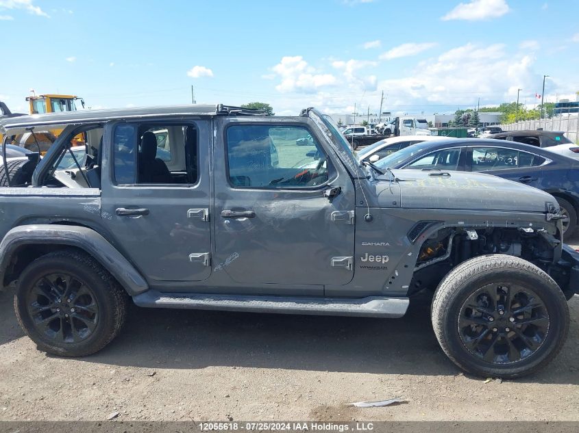 2021 Jeep Wrangler Unlimited Sahara VIN: 1C4HJXEG4MW863479 Lot: 12055618