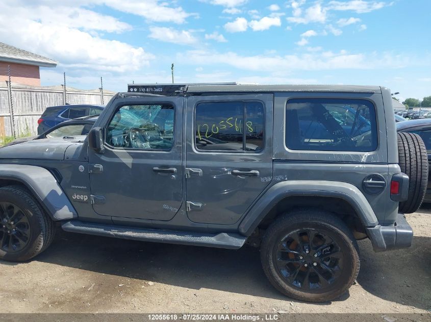 2021 Jeep Wrangler Unlimited Sahara VIN: 1C4HJXEG4MW863479 Lot: 12055618