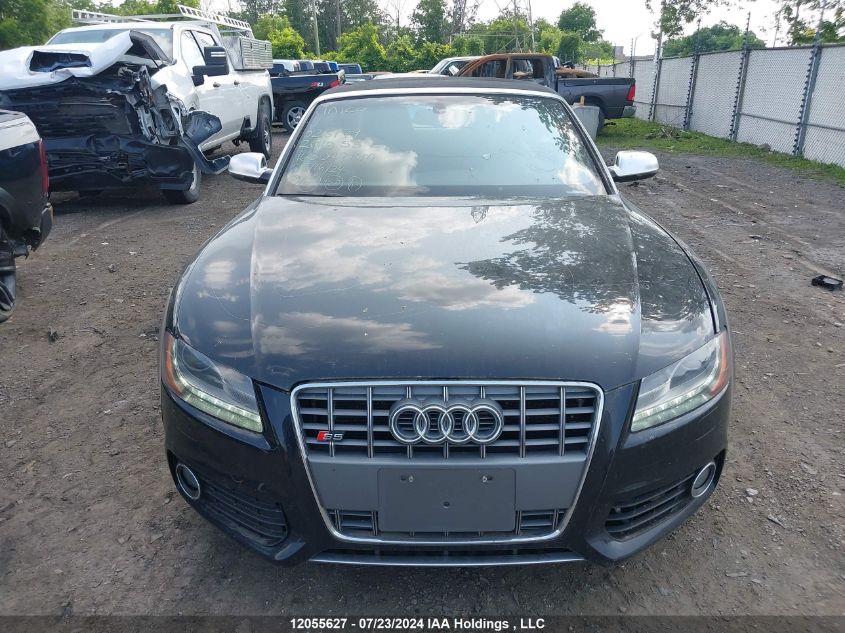 2010 Audi S5 VIN: WAULGBFH2AN026179 Lot: 12055627