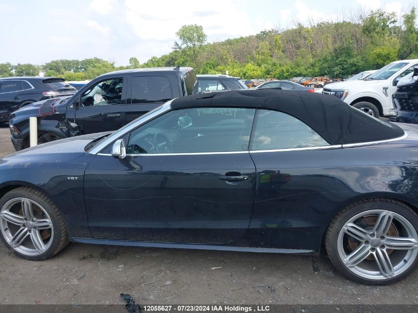 2010 Audi S5 VIN: WAULGBFH2AN026179 Lot: 12055627