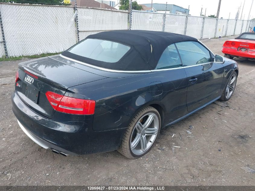 2010 Audi S5 VIN: WAULGBFH2AN026179 Lot: 12055627