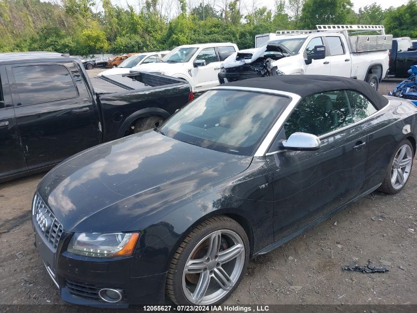 2010 Audi S5 VIN: WAULGBFH2AN026179 Lot: 12055627