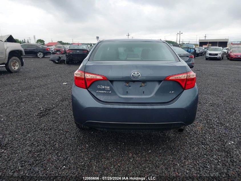 2018 Toyota Corolla Le VIN: 2T1BURHE0JC124133 Lot: 12055656