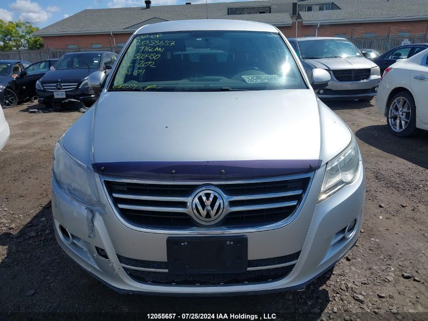 2010 Volkswagen Tiguan VIN: WVGAV9AX9AW500450 Lot: 12055657